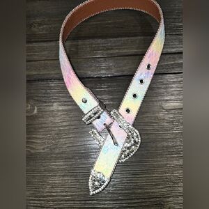 Shyanne Girls' Rainbow Sparkle Belt